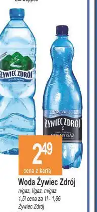 E.Leclerc Woda delikatnie musująca Żywiec Zdrój oferta