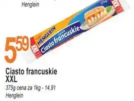 E.Leclerc Ciasto francuskie xxl Henglein oferta