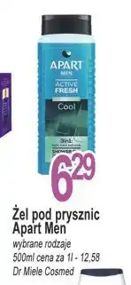 E.Leclerc Żel pod prysznic cool Apart Men Active Fresh oferta