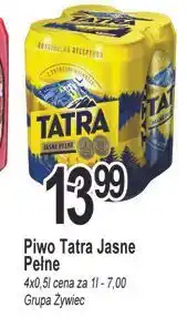 E.Leclerc Piwo Tatra Jasne Pełne oferta