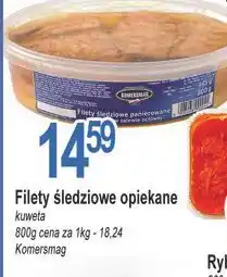 E.Leclerc Filet śledziowy opiekany Komersmag oferta