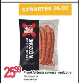 E.Leclerc Frankfurterki wędzone Madej & Wróbel oferta