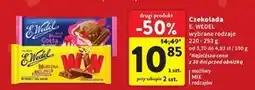 Intermarche E. Wedel WW Czekolada mleczna z wafelkami orzechowymi 245 g oferta