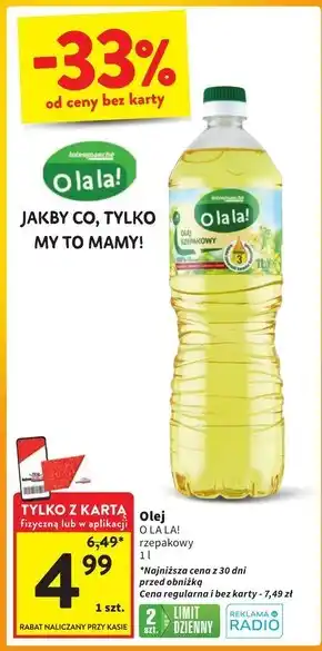 Intermarche Olej O La La! oferta