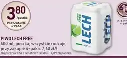 Stokrotka Optima Lech Easy Piwo jasne 2 l (4 x 0,5 l) oferta