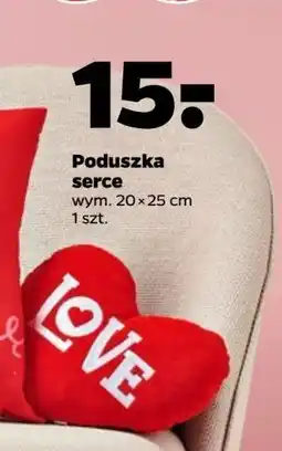 Netto Poduszka serce 20 x 25 cm oferta