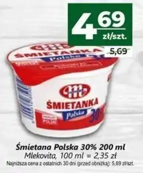 Społem Śmietana Mlekovita oferta