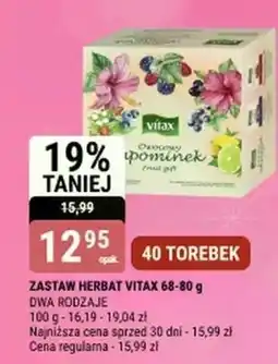 bi1 Zestaw herbat Vitax oferta