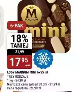 bi1 Magnum Mini Almond Lody 330 ml (6 sztuk) oferta