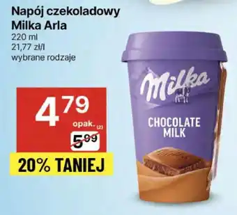 Delikatesy Centrum Napój czekoladowy Milka Arla oferta