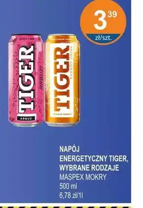 Rabat Tiger Gazowany napój owocowy arbuz 500 ml oferta