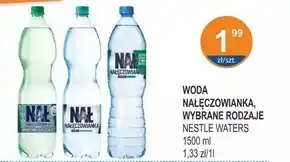 Rabat Nałęczowianka Naturalna woda mineralna gazowana 1,5 l oferta