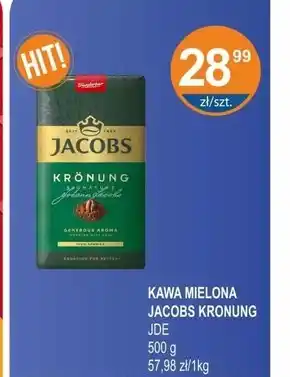 Rabat Jacobs Krönung Kawa mielona 500 g oferta