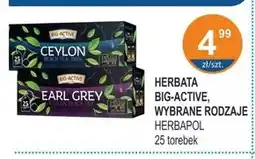 Rabat Big-Active Earl Grey Herbata 37,5 g (25 torebek) oferta