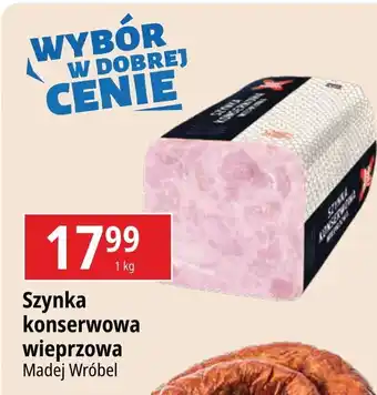 E.Leclerc Szynka wieprzowa konserwowa Madej & wróbel oferta