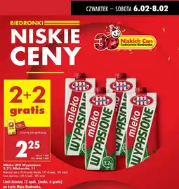 Biedronka Mleko 3.2% Mlekovita wypasione oferta