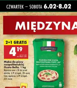 Biedronka Mąka do pizzy neapolitańskiej Gustobello oferta