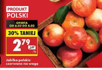 Biedronka Jabłka czerwone oferta