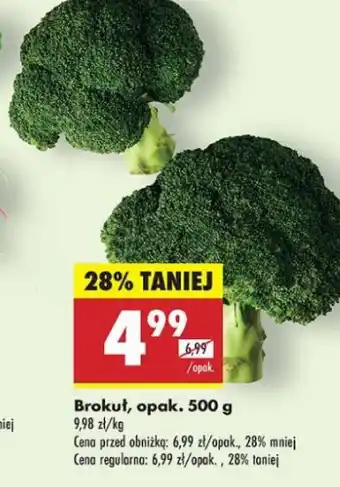 Biedronka Brokuł oferta