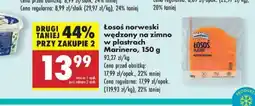 Biedronka Łosoś wędzony na zimno plastry Marinero oferta