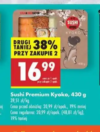 Biedronka Sushi kyoko Sushi 4you oferta