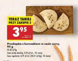 Biedronka Przekąska z kurczakiem i curry oferta