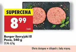 Biedronka Burger iberyjski ELPOZO oferta