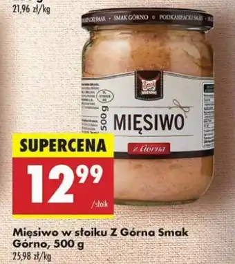 Biedronka Mięsiwo z górna Smak górno oferta