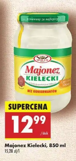 Biedronka Majonez kielecki Społem kielce oferta