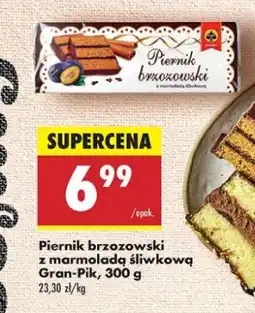 Biedronka Piernik brzozowski Gran-pik oferta