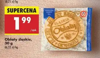 Biedronka Oblaty śląskie tradycyjne oferta