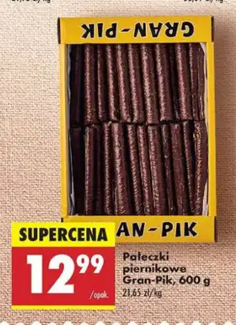 Biedronka Pałeczki piernikowe Gran-pik oferta