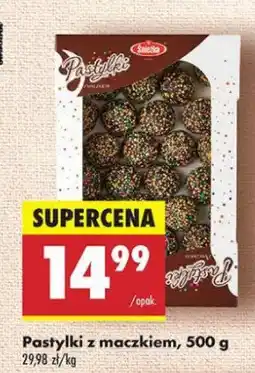 Biedronka Pastylki z maczkiem Śnieżka oferta