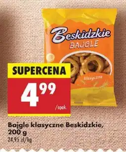 Biedronka Bajgle klasyczne Aksam beskidzkie bajgle oferta