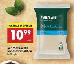 Biedronka Ser mozzarella w kawałku Światowid oferta