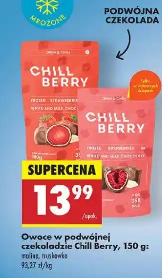 Biedronka Malina mrożona Chill berry oferta