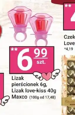 Hitpol Lizak pierścionek, lizak love-kiss oferta