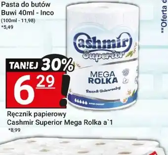 Hitpol Ręcznik papierowy Cashmir Superior Mega Rolka oferta