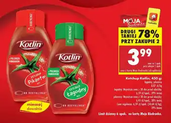 Biedronka Ketchup Kotlin oferta