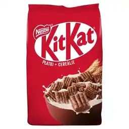 Euro Sklep Nestlé KitKat Płatki śniadaniowe o smaku kakaowym 190 g oferta