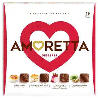 Euro Sklep Amoretta Desserts Pralinki w czekoladzie mlecznej 106 g oferta