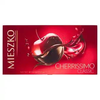 Euro Sklep Mieszko Cherrissimo Classic Praliny z wiśnią w alkoholu 142 g oferta