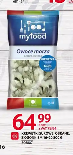 Selgros Owoce morza Myfood oferta