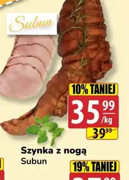 API MARKET Szninka z nogą Subun oferta