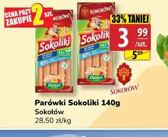 API MARKET Parówki Sokoliki Sokołów oferta