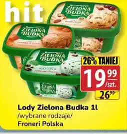 API MARKET Lody Zielona Budka oferta