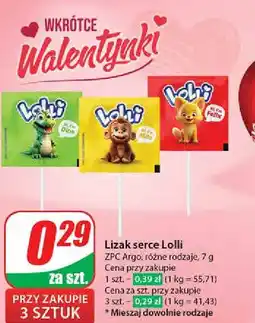 Dino Lizak truskawkowy Lolli oferta