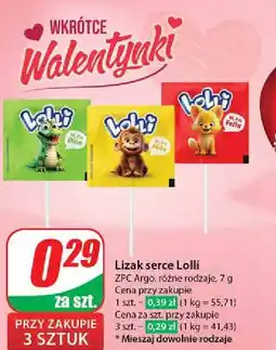 Dino Lizak jabłkowy Lolli oferta