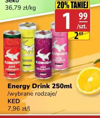 API MARKET Energy Drink Komodo oferta