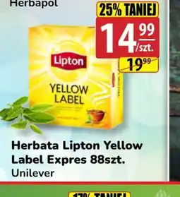 API MARKET Herbata Lipton Yellow Label Expres oferta